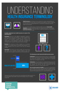 Understanding Health Insurance Terminology Infographic